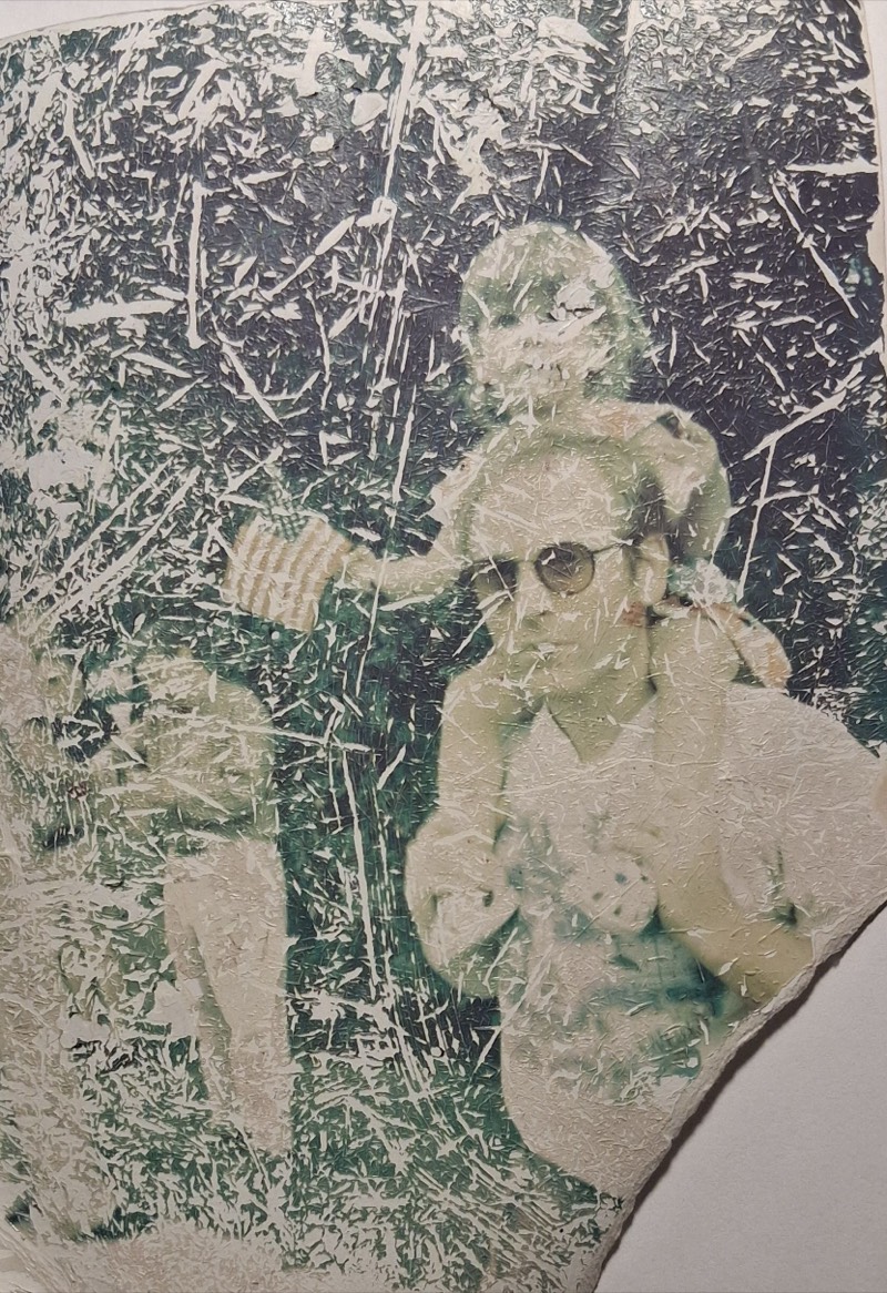 Damaged photo